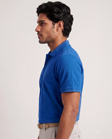 Blue Organic Cotton Polo
