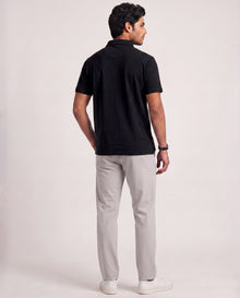 Black  Organic Cotton Polo
