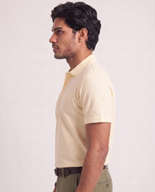 Cream Organic Cotton Polo