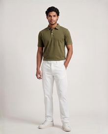 Olive Organic Cotton Polo