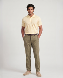 Cream Organic Cotton Polo
